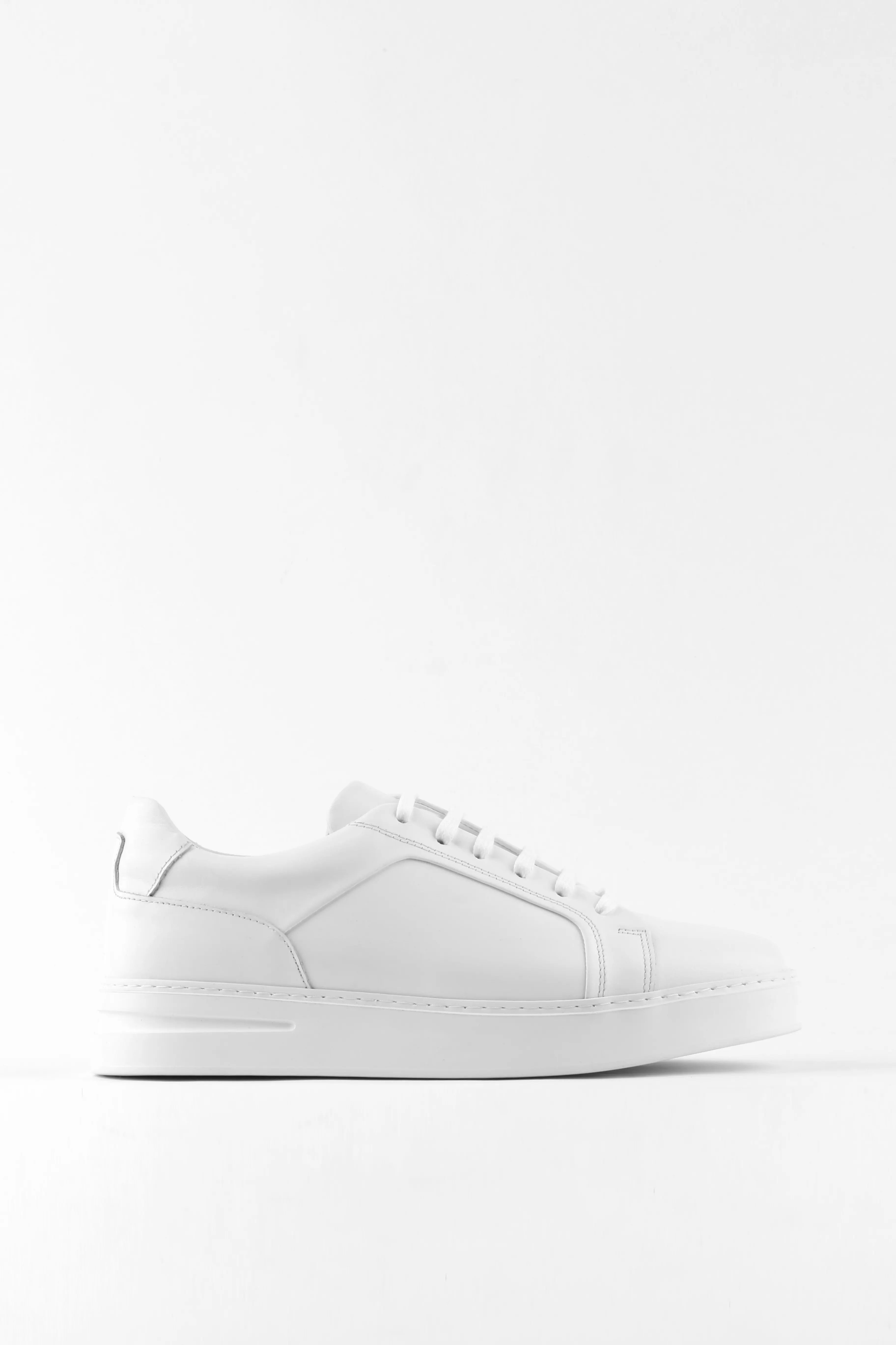 Pellebruto Pure Beyaz Deri Sneaker